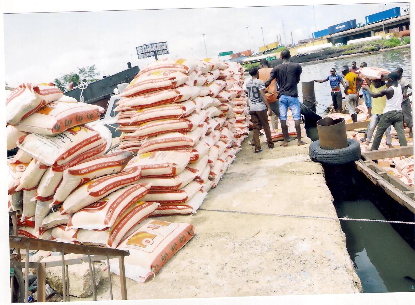 Ban On Overland Rice Import Remains Customs Ships Ports