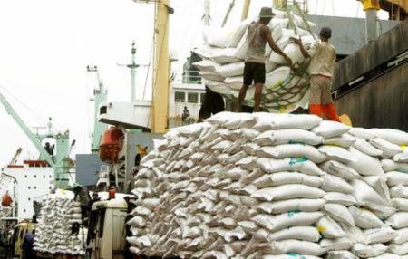 Rice importation dips in 2018, says CBN