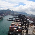Hong Kong port June volumes almost flat