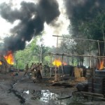 NSCDC destroys 28 illegal refineries in Edo