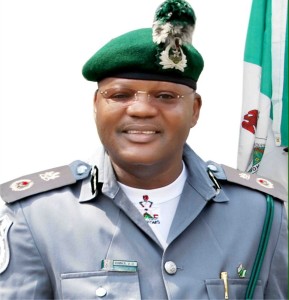Area Controller, Seme command of the Nigeria Customs Service, Comptroller Victor Dimka