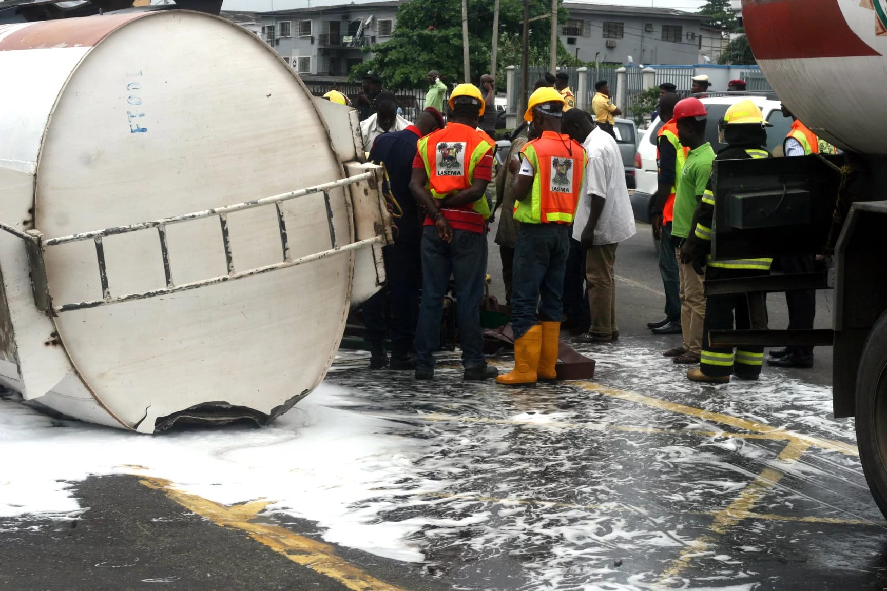 Two feared dead, another injured in Oshodi tanker fire