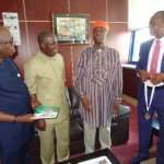 Photo: Prince Olayiwola Shittu and Minister of Transportation, Rotimi Amaechi