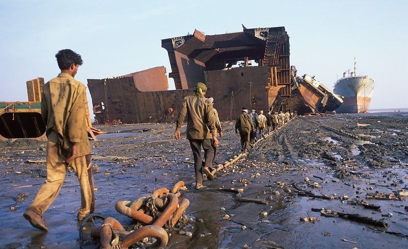 Alang shipbreaking