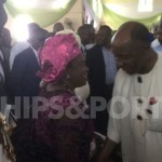PHOTO: Maduekwe unites Patience Jonathan with Amaechi