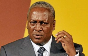 Ghanaian President, John Dramani Mahama.