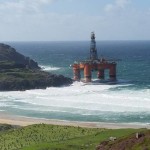 PHOTOS: Transocean rig aground in Scotland after tow breaks in heavy weather