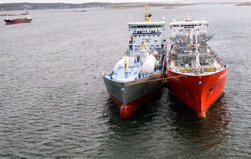 ship-to-ship lng bunkering