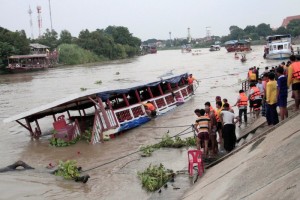 Thai boat accident 