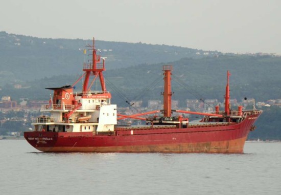 turkish cargo ship sinks off cyprus