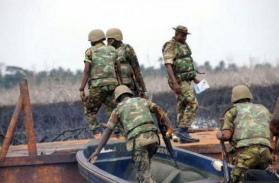 Troops recover payroll of militants in Niger Delta