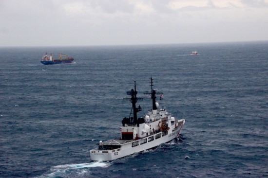 US Coast Guard rescues cargo ship adrift in Gulf of Alaska