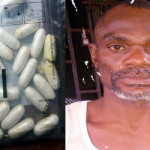 man excretes 25 wraps of cocaine