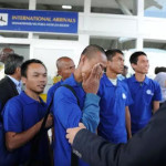 Photos of Somali hostages who were freed after 5 years in captivity