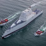 U.S. Navy warships patrol Taiwan Strait