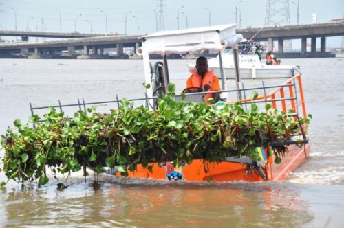 Lagos procures equipment to tackle water hyacinth 