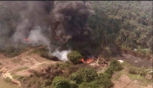 air-force-destroys-more-illegal-oil-barges-in-rivers-state-1