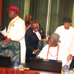 Niger Delta leaders meeting with President Buhari in Abuja