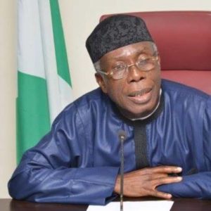 Minister of Agriculture and Rural Development, Chief Audu Ogbeh