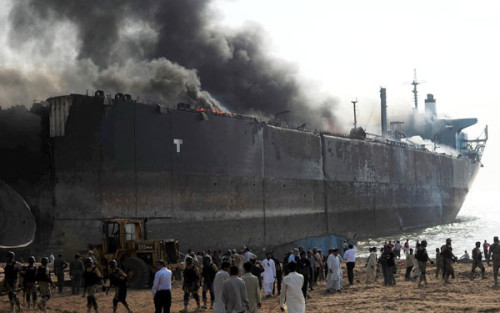 Death toll rises in Pakistani shipbreaking yard explosion  