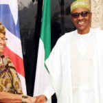 Buhari meets Liberian President, Sirleaf
