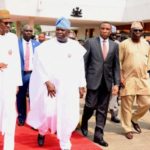 Photos: Buhari commissions ships at Naval Dockyard