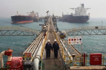 Iraq's main port receives large vessel for first time