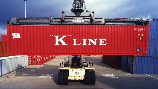 Japanese carrier K Line back in profit; MOL in red 