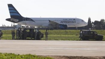 Libyan plane with 118 passengers aboard hijacked