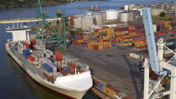 Stockholm terminal sets new container record