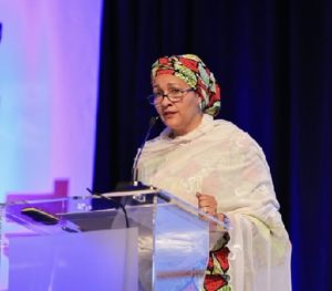 Minister of Environment, Amina Mohammed