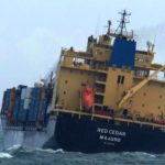 15 containers lost from cargo ship in North Sea