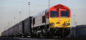 First freight train arrives in London from China