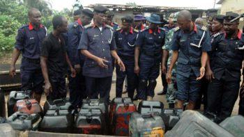 NSCDC impounds 3 trucks of fake petroleum products