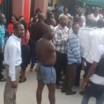DESOPADEC workers protest naked over non-payment of bonuses