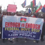PHOTOS: Malabu scandal: Ijaw youths protest FG’s ‘harassment’ of Jonathan