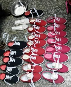 NDLEA discovers cocaine inside soles of new foot wears