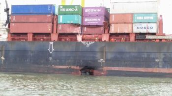 Oil spill response continues in Singapore after containerships collide