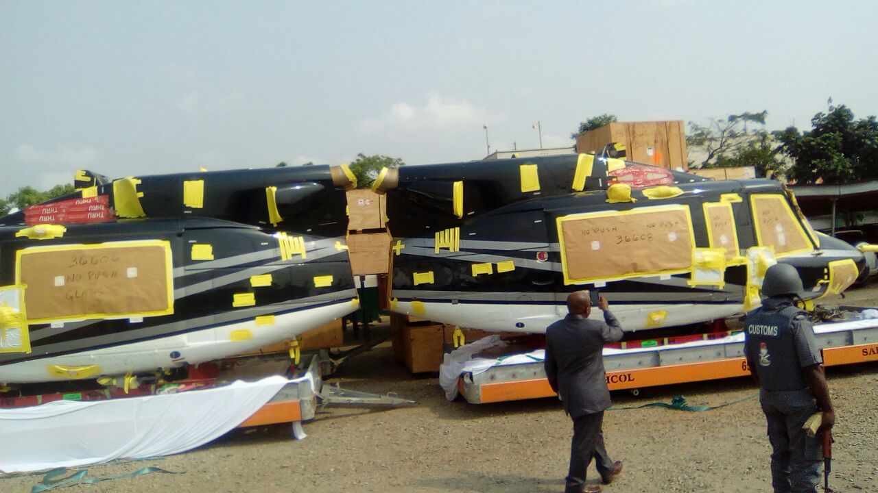 River's Seized Helicopters 