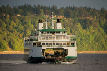 Man fined $9,500 for laser strike on Washington State ferry