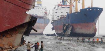 India disposes of Alang hazardous waste from shipbreaking