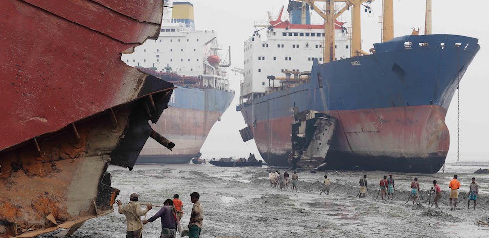 2 dead, 13 injured in Bangladesh shipbreaking accident