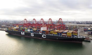 MSC confirms acquisition of Hanjin's stake in U.S. ports operator