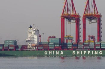 Shipping industry buoyed by China data
