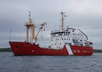Canadian Coast Guard monitors disabled cargo ship