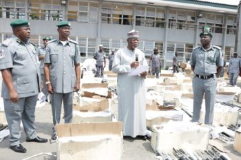 661 Rifles: Customs moves to replace faulty scanners 