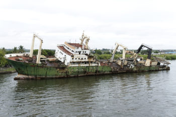 Lagos-shipwreck