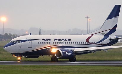 Air Peace: Lagos flight returns to base over false alarm