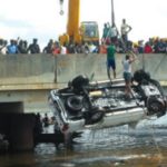 One dead as vehicle plunges into Lagos river