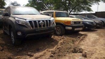 PHOTOS: See the exotic cars seized from ex-CG of Customs, Dikko